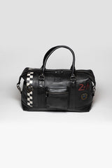 Sac de voyage en cuir 24H Le Mans Andy 48h noir