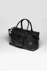 Sac de voyage en cuir 24H Le Mans Andy 48h noir