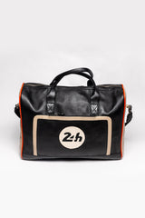 Sac de voyage en cuir 24H Le Mans Austin 48h noir