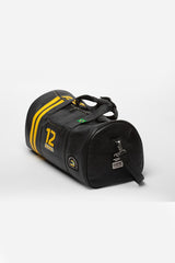 Ayrton Senna "Ayrton Bag Sport" black leather travel bag