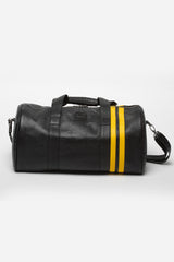 Ayrton Senna "Ayrton Bag Sport" black leather travel bag