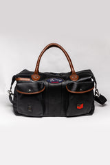 Sac de voyage en cuir Steve McQueen Duke 48h noir