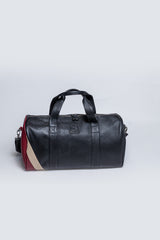 Sac de sport en cuir Steve McQueen Indian noir