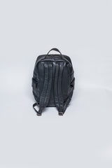 24H Le Mans Jack leather backpack black