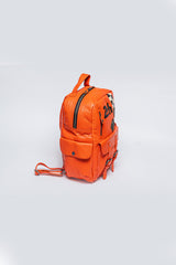 Sac à dos en cuir 24H Le Mans Jack orange