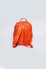 Sac à dos en cuir 24H Le Mans Jack orange