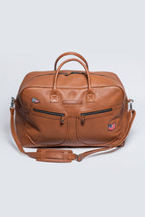 Sac de voyage en cuir Steve McQueen King of Cool 72H tabac