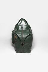 Sac de voyage en cuir 24H Le Mans Matthew 72h vert