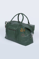 Sac de voyage en cuir 24H Le Mans Matthew 72h vert