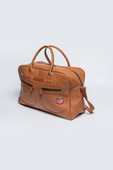 Sac de voyage en cuir Steve McQueen The Coolest 48H tabac