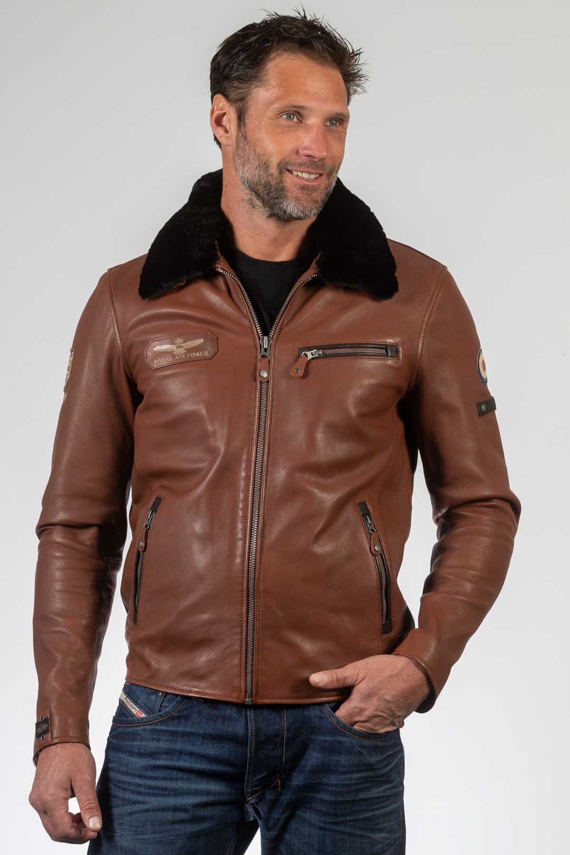 Royal Air Force leather jackets Classic Legend Motors